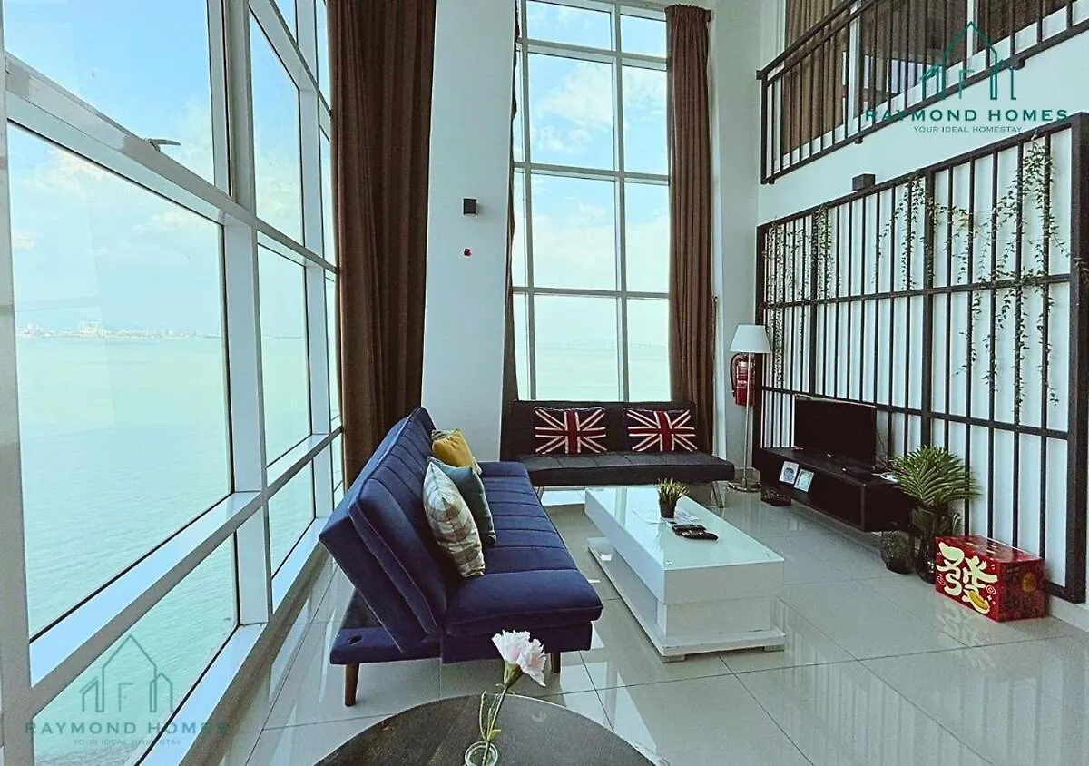 Maritime Sea View Duplex Apartamento George Town Malásia
