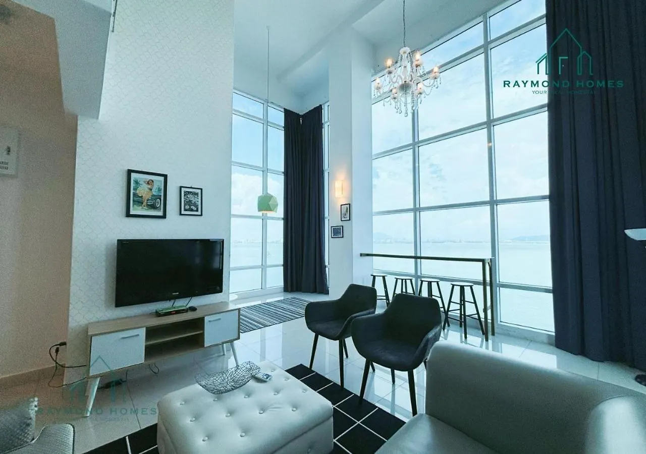 Maritime Sea View Duplex Apartamento George Town Malásia