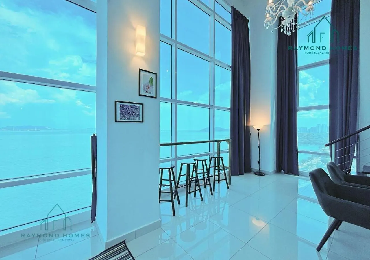 Maritime Sea View Duplex Apartamento George Town Malásia